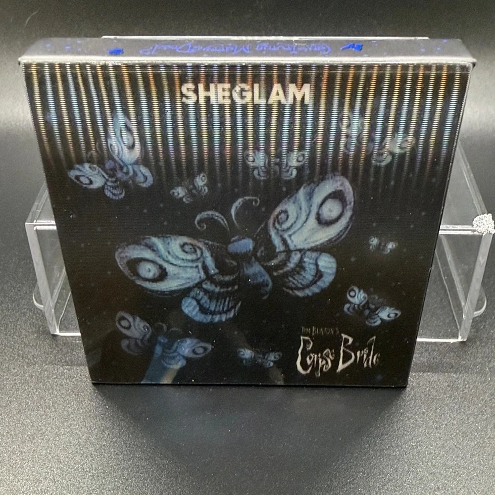 SHEGLAM x The Corpse Bride Eyeshadow Palette, Highlighter, and Ghostly Glitter